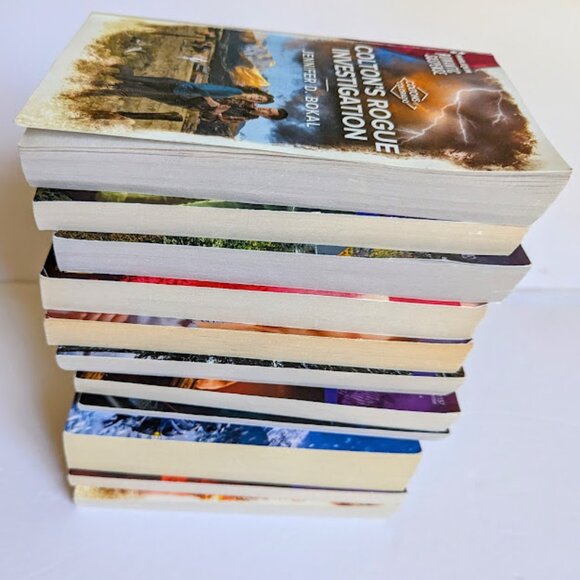 Harlequin Romantic Suspense Love Inspired Inspirational Set of 11 Mixed Small - Picture 5 of 7